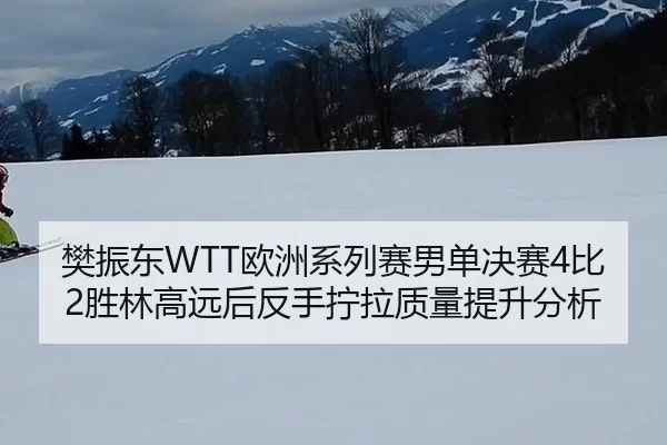 樊振东WTT欧洲系列赛男单决赛4比2胜林高远后反手拧拉质量提升分析